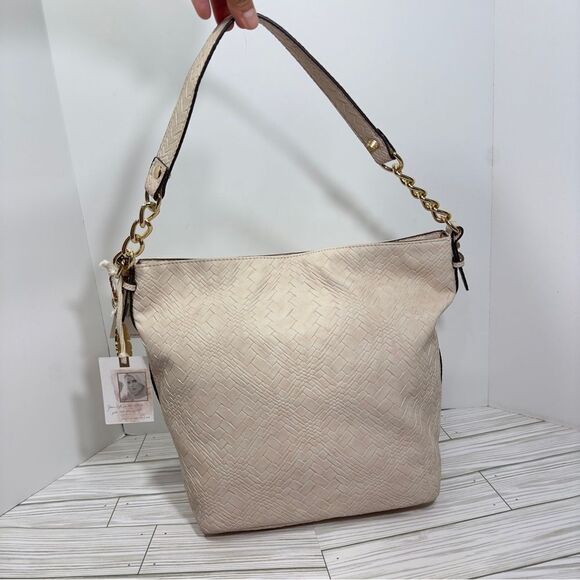 $108 JESSICA SIMPSON NESSA OVERSIZED BUCKET SHOULDER TOTE SATCHEL PURSE NWT - Picture 7 of 15